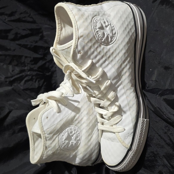 Converse All Star Hi Fuse Hi Performance Hi Top White Sneakers Mens Size 8 NWOT - Picture 7 of 7